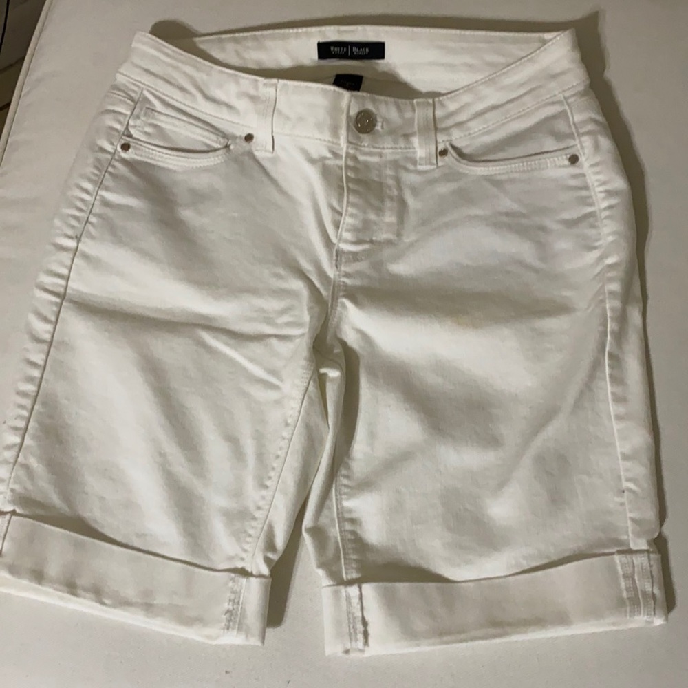Jean blanco Bermuda